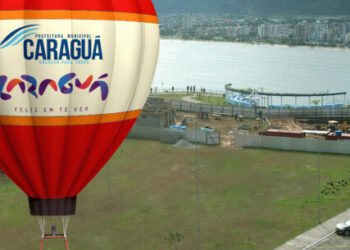 Voo cativo de balão é atração deste domingo no Complexo Turístico do Camaroeiro