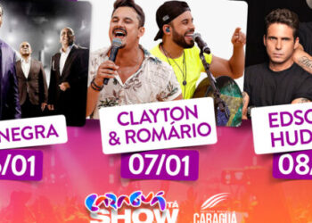 CARAGUÁ TÁ SHOW: Raça Negra, Clayton & Romário e Edson & Hudson são as atrações da semana em Caraguatatuba