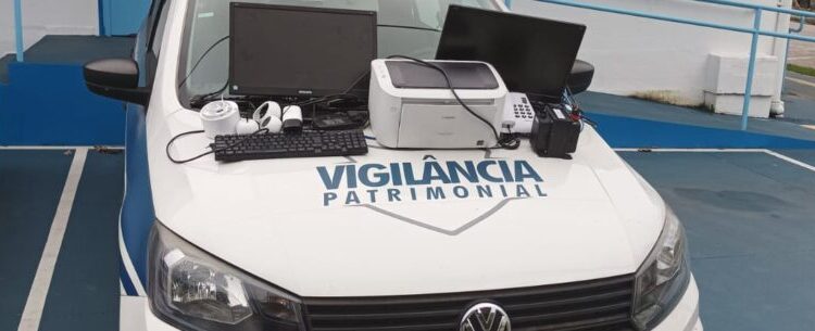 Vigilância Patrimonial recupera objetos furtados de UBS da Região Sul de Caraguatatuba