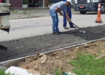 Prefeitura de Caraguatatuba realiza mais de 410 serviços de tapa-buracos em janeiro