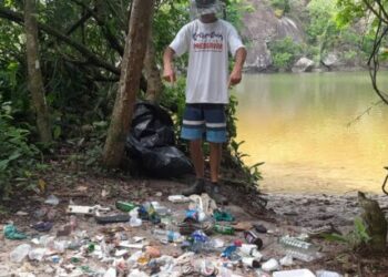 Campanha ‘Caraguá Feliz em Preservar’ recolhe mais de 1,1 tonelada de microlixo nas praias e rios