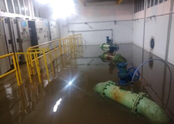 *Sabesp trabalha no sistema de abastecimento de água do Litoral Norte afetado pelas fortes chuvas0