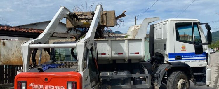 Prefeitura de Caraguatatuba continua com trabalho de recuperação dos bairros atingidos por temporal