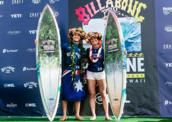 MUNDIAL DE SURFE: CARISSA MOORE E JACK ROBINSON VENCEM O BILLABONG PRO PIPELINE NO HAVAÍ