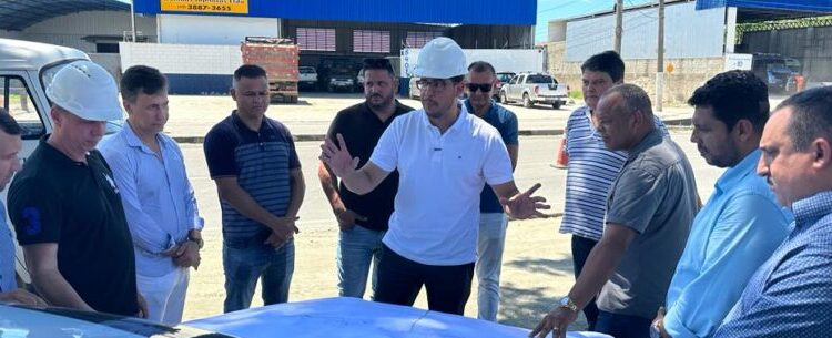 Prefeito e vereadores vistoriam obras contra enchentes na Região Sul de Caraguatatuba