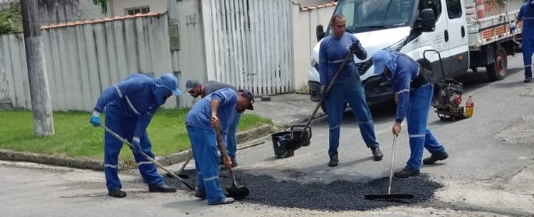 Prefeitura de Caraguatatuba realiza em fevereiro Operação Tapa Buracos em 23 bairros