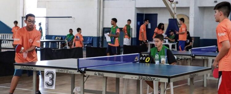 Abertura do Campeonato Municipal de Tênis reúne 230 mesatenistas em Caraguatatuba