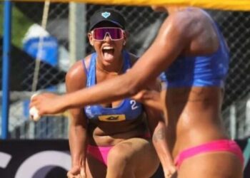 Dupla de Caraguatatuba é destaque na 1ª Etapa do Circuito Brasileiro de Vôlei de Praia