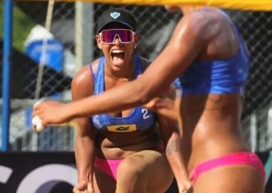 Dupla de Caraguatatuba é destaque na 1ª Etapa do Circuito Brasileiro de Vôlei de Praia