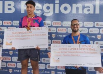 Atletas de Caraguatatuba se destacam na I Etapa da Liga Vale Paraibana de Tênis de Mesa