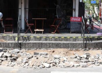 Obras da calçada acessível na Avenida Altino Arantes são iniciadas