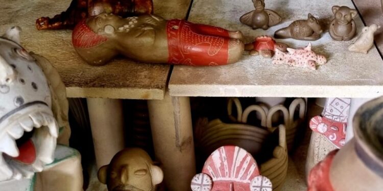 Projeto ‘Sonoridade Ancestral – Escola’ entra em fase de conclusão e terá queima de peças em abril