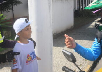 Blitz Educativa leva crianças da rede municipal para conhecer na prática regras de trânsito