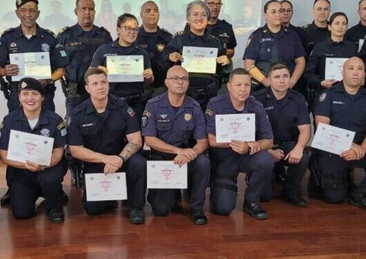 GCM de Caraguatatuba conclui treinamento de Patrulha Maria da Penha