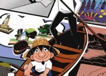 Jornalista Regis Thiago lança HQ com questões históricas e turísticas de Caraguatatuba