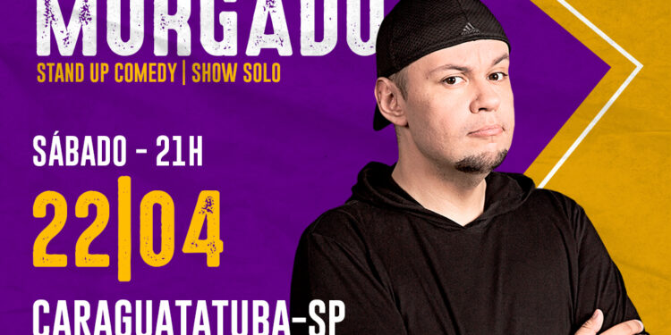 Teatro Mario Covas sábado(22) Stand Up com Rogerio Morgado do Pânico na Radio
