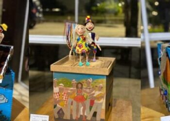 Parceria entre Secretaria de Educação e artistas plásticos produz obras da exposição ‘Caixa de Saberes’