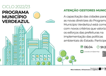 Programa Município VerdeAzul inicia ciclo 2023 com inovações