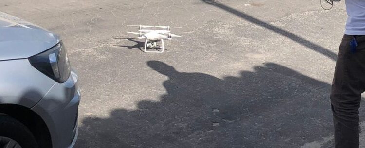 Prefeitura de Caraguatatuba utiliza drone em fiscalização para evitar ocupações irregulares