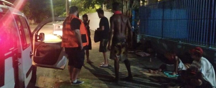 Prefeitura reforça abordagem da população em situação de rua por conta de baixas temperaturas