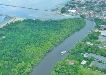 Obras do enrocamento do Juqueriquerê avançam