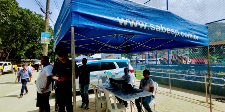 ‘Mutirão de Negociação de Dívidas da Sabesp no Litoral Norte vai até o fim de maio e conta com ação especial nos dias 24, 25 e 26