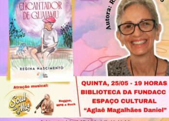 Regina Nascimento lança O Encantador de Guaiamu