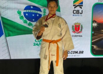 Promessa do judô local disputa campeonato da Federação Paulista em São Carlos