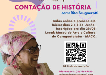   Fundacc promove workshop de Contação de História com Rita Brugnerotti