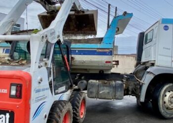 Travessão recebe serviços de limpeza com a operação Bairro a Bairro