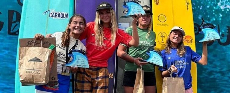 Atleta de Caraguatatuba é vice-campeã na 2ª etapa do Circuito Brasileiro de Surf Longboard