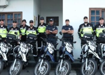 Fiscalização de trânsito e Guarda Civil Municipal ganham novas motos 0km