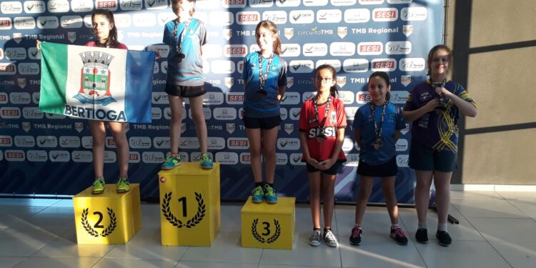 Mesatenistas de Bertioga conquistam medalhas em ligas distintas