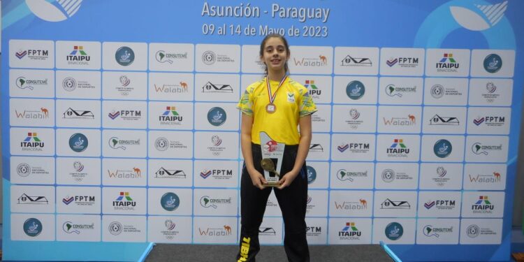 Sarah Weizman é convocada para a seleção brasileira e disputará o mundial de tênis de mesa