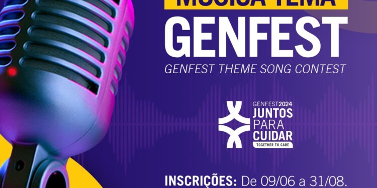 Estão abertas as inscrições para o Concurso da ‘música tema’ do Genfest 2024 ‘Juntos para Cuidar