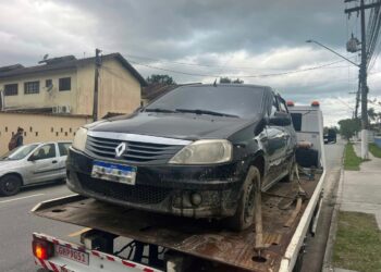 DTM de Bertioga (SP) encontra veículo roubado em Nova Friburgo (RJ)