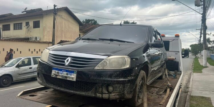 DTM de Bertioga (SP) encontra veículo roubado em Nova Friburgo (RJ)
