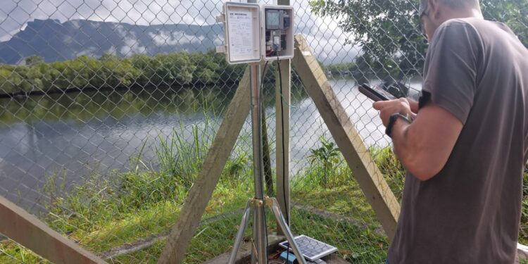 Bertioga instala seu primeiro monitoramento telemétrico de marés
