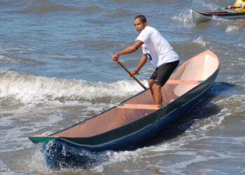 Corrida de Canoa Caiçara é atração neste final de semana dentro do Festival do Camarão