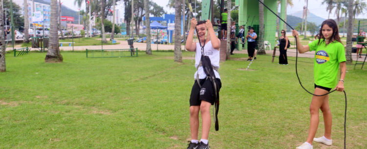 Nas férias de julho, Espaço Aventura passa a funcionar em horário alternativo