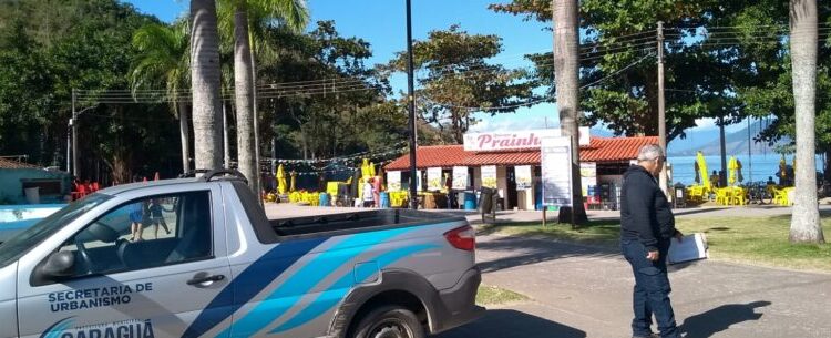 Prefeitura notifica quiosques para manterem espaços limpos