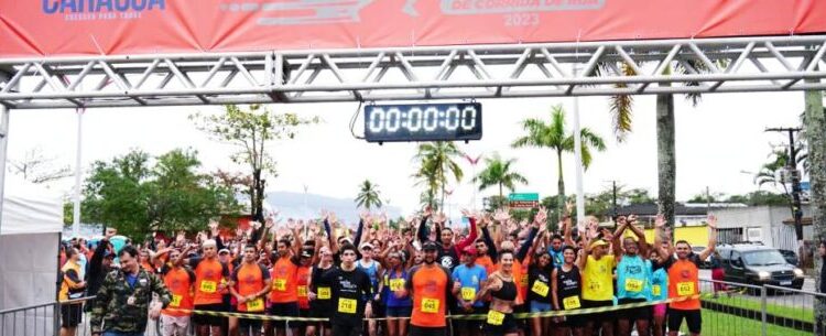 2ª etapa do Circuito Caraguá de Corrida de Rua reúne quase 1 mil atletas em Caraguatatuba