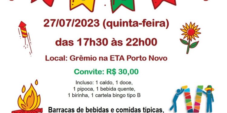 *‘Arraiá da Solidariedade da Sabesp no Litoral Norte acontece no próximo dia 27/07 e voluntários já arrecadam itens para a festa que terá muita diversão para toda família*