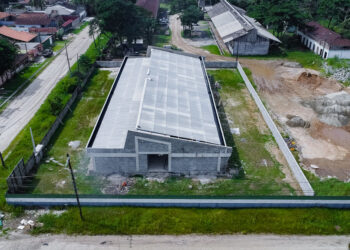 Obras da futura creche entram em fase de acabamento no Indaiá