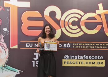 Renata Sousa, aluna de teatro da prefeitura de Bertioga vence renomado Festival de Cenas