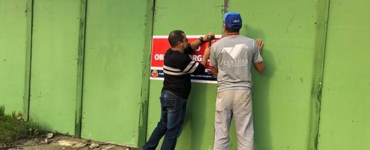 ‘Obra Legal’: Prefeitura embarga empreendimentos irregulares em condomínio na Tabatinga
