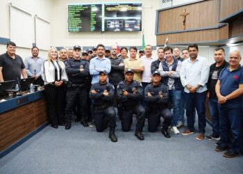 Câmara Municipal aprova Moção de Congratulação para GCM