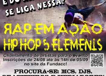 Fundacc abre inscrições para o “Hip Hop Five Elements”