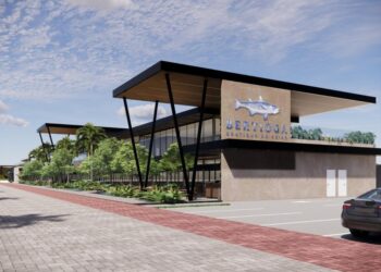 Novo atrativo turístico, Boutique do Peixe começa a ser construída em Bertioga (SP)