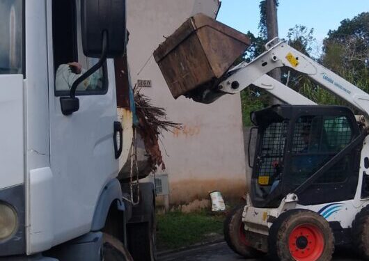 Região Norte de Caraguatatuba recebe limpeza e operação Bota-Fora em diversos pontos